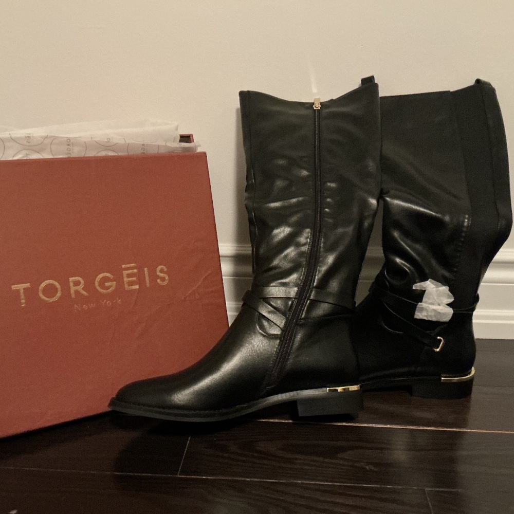 Torgeis New York Firenze Black Riding Boots